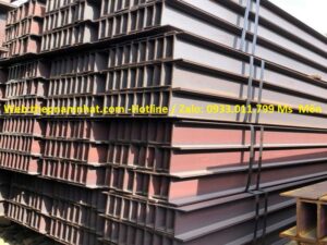 Thép hình I 300 x 150 x 6.5 x 9 x 12mm tiêu chuẩn A36/ SS400