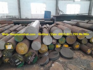 Thép Láp S45C, Thép tròn Đặc S45C, Thanh tròn đặc  S45C Phi 150- 160- 170-180-190-200.