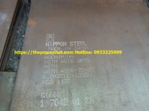 Thép tấm chịu nhiệt A516Gr70 6ly