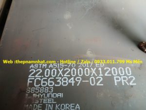 Thép Tấm A515Gr/70