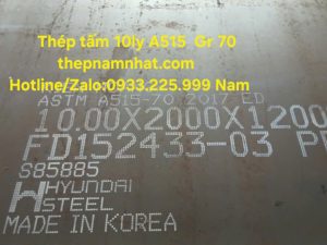 Thép tấm 12ly A515 Gr70