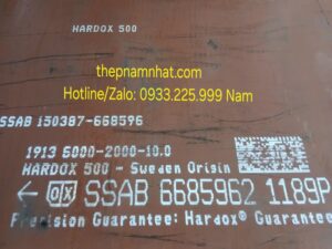 Thép tấm Hardox 500 6ly,8ly,10ly,12ly,14ly,16ly,18ly,20ly,22ly,25ly