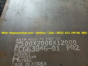 Thép tấm chịu nhiệt A515, Thép tấm chịu nhiệt A516