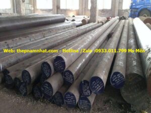 Thép tròn đặc S45C hay gọi C45 phi 130- phi 135- phi 140- phi 145- phi 150.