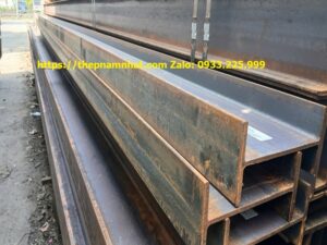 Thép hình I 350 x 175 x 7 x 11x 12mm tiêu chuẩn A36/SS400